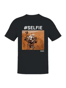 Mars Rover #Selfie NASA Image Men's T-shirt - Picture 1 of 6