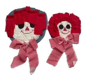 Decoraciones de tela Raggedy Ann & Andy - Imagen 1 de 2
