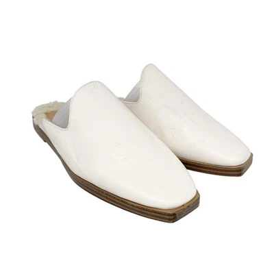 Lavandería china para mujer Domino Mule cuero sintético camel talla 7 Foto 1 de 4