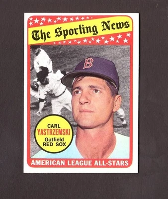 1969 Topps # 425 Carl Yastrzemski All-Star EX++ Boston Red Sox SHIPPING IS FREE - Image 1 of 2