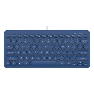 Colorful Retro 78 Key USB Wired Keyboards For Laptop PC Universal Computer DR - Afbeelding 1 van 16