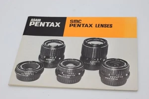 Brochure Obiettivi Asahi PENTAX anni '60, 38 pagine. Ottime condizioni - Foto 1 di 1