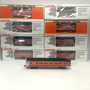 Lionel Southern Pacific Daylight Aluminum 8 Car Passenger O Used 6-9590 - 9593 - Picture 1 of 23