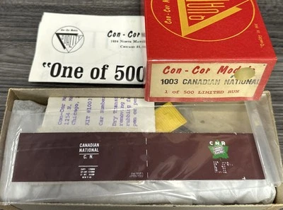 Con-Cor Models HO Limited Run Kit #1003 Canadian National NOS - Image 1 of 3