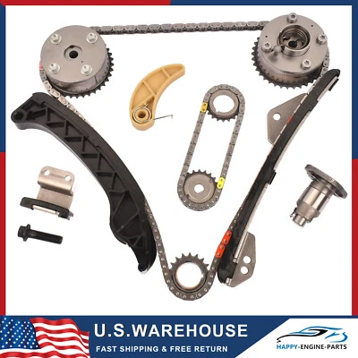 Timing Chain VVT Gear Kit Camshaft Sprocket for 09-15 1.8L Toyota Prius MATRIX Foto 1 de 4