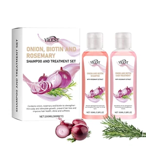 Onion Biotin and Rosemary Shampoo, 2PCS Onion Shampoo for Hair Growth, Natural H - Picture 1 of 12