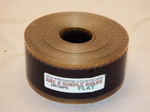 35mm Film Movie Trailer NCN Preshow Countdown (Flat) ABC 8 Simple Rules - Imagen 1 de 1