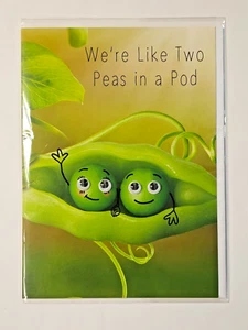 Tracks Publishing ANNIVERSARY Greeting Card Greeting Card  LIKE TWO PEAS I A POD - Picture 1 of 3