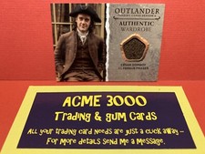 2020 OUTLANDER Season 4 COSTUME WARDROBE CARD CÉSAR DOMBOY as Fergus Fraser M07