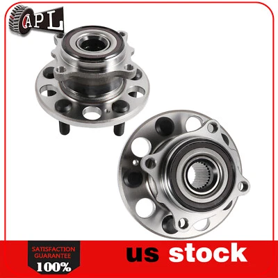 2X Rolamentos de cubo de roda traseira esquerda e direita para 2009 2010 2011 2012 Acura RL TL AWD - Imagem 1 de 4