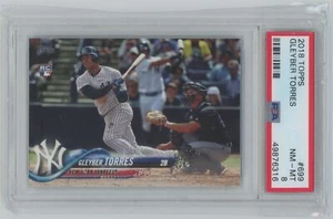 2018 Topps Chrome Sapphire Edition Gleyber Torres New York Yankees #699 - Picture 1 of 2