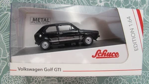 Schuco 1:64 Volkswagen Golf GTI in schwarz Art. 20277 K-S1 - Picture 1 of 2