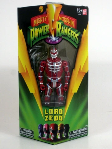 Mighty Morphin Power Rangers LORD ZEDD 5" Legacy Figure Bandai 2016 Evil Alien Cover