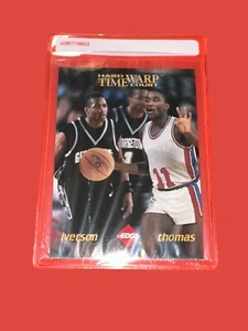 Vintage Basketball card. Allen Iverson/ Isiah Thomas Time Warp - Picture 1 of 2
