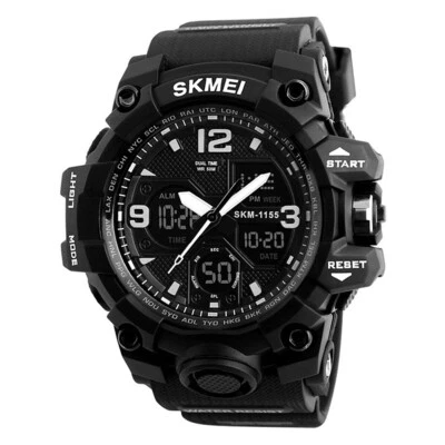 SKMEI Digital Sports Watch Mens Waterproof Water Resistant Alarm Multifunctional - image 1 of 4