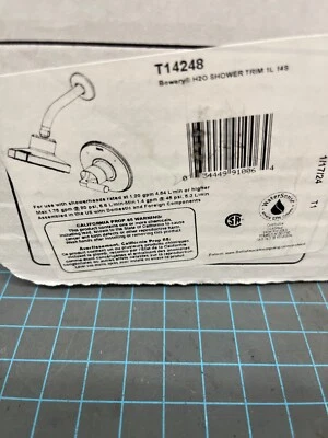 Delta T14248 Bowery Monitor 14 Series Shower Head ONLY-  CHROME - Image 1 of 2