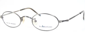 POLO RALPH LAUREN 1859 02X0 Antique Silver EYEGLASSES GLASSES 44-21-145mm Italy - Picture 1 of 15