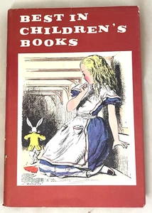 1958 Best In Children's Books Vol 12 VGT HC DJ Alice In Wonderland Lewis Carroll - Picture 1 of 12