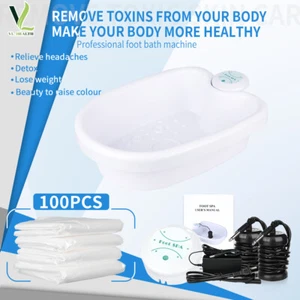 Ionic Detox Ion Foot Bath Spa Cleanse Machine Weight Loss to Remove Heavy Metals - Picture 1 of 12