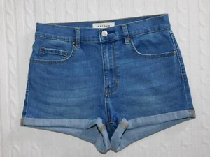 PACSUN ― Womens Size 29 ― THE SHORTIE High Rise Cuffed Denim Shorts ― #BY41 *EUC - Picture 1 of 4