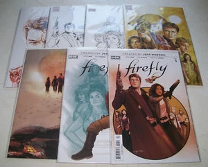 Firefly #1 A B FOC 1:15 1:25 1:50 1:100 Variants 7 total unread 2018 Boom! - Picture 1 of 8