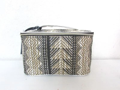 Estee Lauder Paja Maldivas Bronceado Tren Cosmético Maquillaje Estuche Bolso Grande Viaje Nuevo Foto 1 de 4