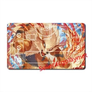 Tappetino da gioco Arcanine Pokemon TCG gioco di carte tappetino da gioco scrivania tappetino mouse_o955 - Foto 1 di 2