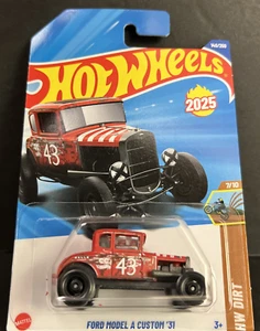 2025 Hot Wheels 140/250 FORD MODEL A CUSTOM '31 7/10 HW DIRT ~ BOX SHIPS FREE - Picture 1 of 10