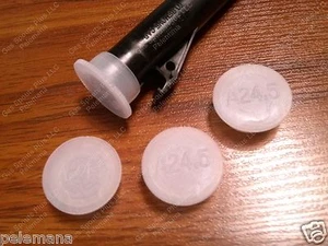 4 BLITZ Gas Can SPOUT CAPS ONLY Heavy Duty Lid LOST MY YELLOW CAP Works Awesome - Picture 1 of 7