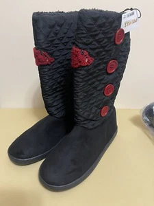 Arkansas Razorbacks Primus NCAA Black Button Up Boots Women’s 11/12 - Picture 1 of 6
