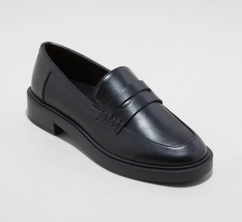 Mocassini slip on Jordan neri nuovi con etichette A New Day taglia 10 donna