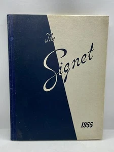 Vintage 1955 The Signet: The Cecilian Academy Philadelphia Yearly Recap Book - Picture 1 of 6