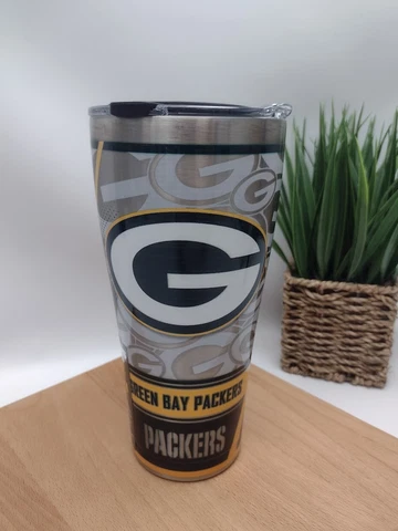 Tervis Edge 30oz Stainless Steel Tumbler - NFL - Green Bay Packers Cover