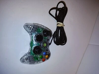 Afterglow Xbox 360 Transparent Wired Controller Pad Clear LED - Image 1 of 3