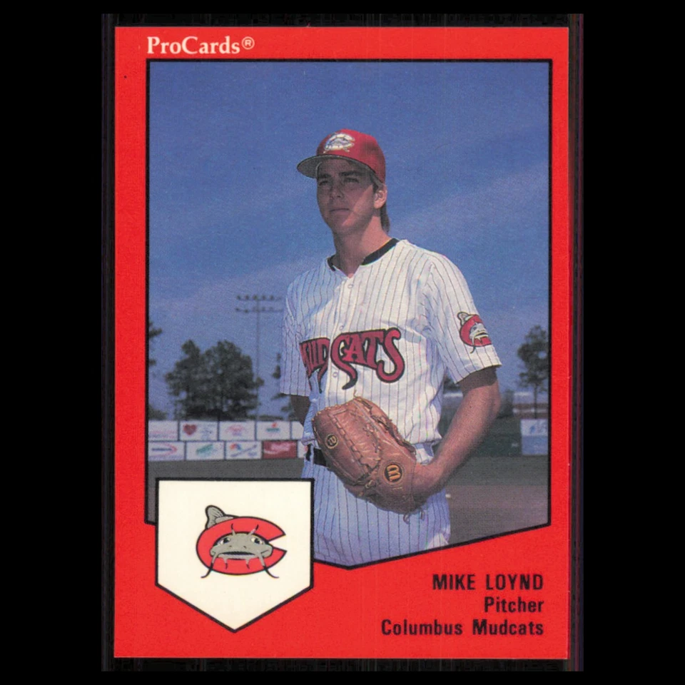 Mike Loynd #147 1989 ProCards Minor League Team Sets Columbus Mudcats Baseball - Image 1 of 3