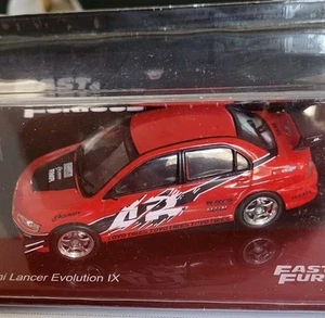 MITSUBISHI LANCER EVOLUTION IX SCALA 1/43 FAST&FURIOUS TOKYO DRIFT - Foto 1 di 3