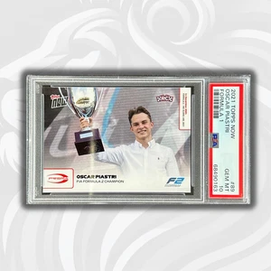 PSA 10 - Oscar Piastri - FIA Formula 2 Champion #089 - 2021 Topps Now - Picture 1 of 1