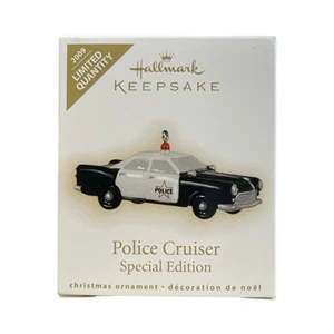2009 Hallmark Keepsake Police Cruiser Special Edition Miniature Ornament - Picture 1 of 7