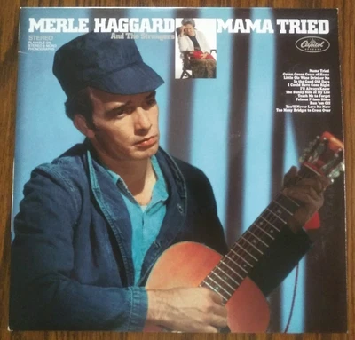 MERLE HAGGARD AND THE STRANGERS - Mama Tried 1968 (2009 Reissue) Vinyl LP Record - Image 1 of 4