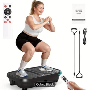 Vibration Plate Exercise Machine- Brand New Grey & Black! - Picture 1 of 7