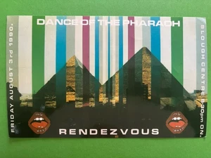 Vintage Rare Rave Flyer Rendezvous 1990 Slough Collectable  - Bild 1 von 4