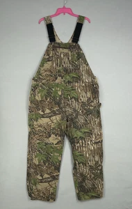 Vintage Walls Overalls Mens 48 Realtree Camo Hunting Pants Bib USA Outdoor - Picture 1 of 16