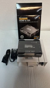 Mini convertidor Blackmagic Design SDI a audio 4K con fuente de alimentación - Imagen 1 de 5