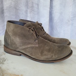 Vintage Shoe Company Suede Chukka Boots Men's Size 12 M Brown - Picture 1 of 16