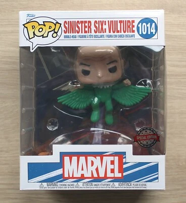 Funko Pop Marvel Sinister Six: Vulture 6" #1014 (Box Damage) + Free Protector - Image 1 of 4