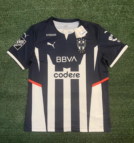 Puma Men’s 2021-22 Monterrey Home Soccer Jersey Size XL Liga MX Mexico Rayados Cover