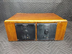 2x AudioSource AMP 5.3 Monoblock Endstufe in kundenspezifischem Holzgehäuse - Bild 1 von 9