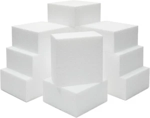 Juvale Artigianato Blocchi Quadrati in Schiuma per Scultura, Modellazione, Arti e Mestieri Fai Da Te - 1 - Foto 1 di 9