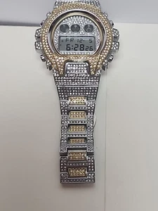 Watches Full Diamond Electronic Time Display Fashion Design Upscale Luxury JGb28 - Picture 1 of 5