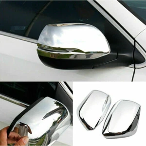 Fit For Honda CR-V CRV 2012-2016 ABS Chrome Car Rear View Side Mirror Cover Trim - Picture 1 of 6